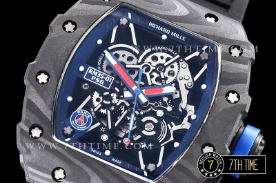 Richard Mille RM035-01 Rafael Nadal Black FC/VRU Blk/Blue Miyota Mod