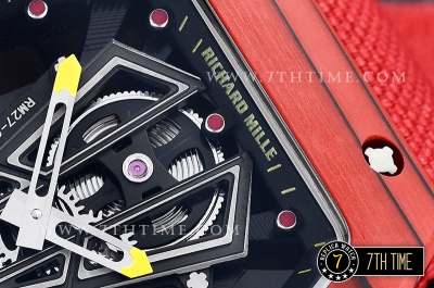 Richard Mille RM027-03 Rafael Nadal Red FC/VRU Blk/Blk C Miyota Mod