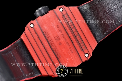 Richard Mille RM027-03 Rafael Nadal Red FC/VRU Blk/Blk C Miyota Mod