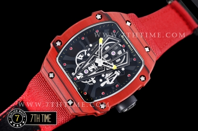 Richard Mille RM027-03 Rafael Nadal Red FC/VRU Blk/Blk C Miyota Mod