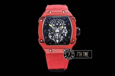 Richard Mille RM027-03 Rafael Nadal Red FC/VRU Blk/Blk C Miyota Mod