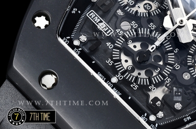 Richard Mille RM011 Felipe Massa LE PVD/VRU Blk/Blk A7750