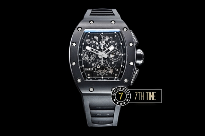 Richard Mille RM011 Felipe Massa LE PVD/VRU Blk/Blk A7750