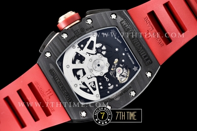 Richard Mille RM011 R.Gros Jean LE FC/PVD/VRU Skele Blk A7750 Mod