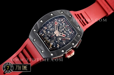 Richard Mille RM011 R.Gros Jean LE FC/PVD/VRU Skele Blk A7750 Mod