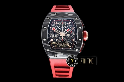 Richard Mille RM011 R.Gros Jean LE FC/PVD/VRU Skele Blk A7750 Mod