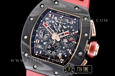 Richard Mille RM011 R.Gros Jean LE FC/RG/VRU Skele Black A7750 Mod