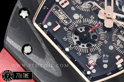 Richard Mille RM011 R.Gros Jean LE FC/RG/VRU Skele Black A7750 Mod