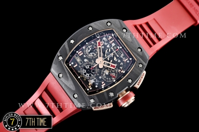 Richard Mille RM011 R.Gros Jean LE FC/RG/VRU Skele Black A7750 Mod