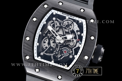 Richard Mille RM055 Bubba Watson FC/RU Skeleton White MY9015 Mod