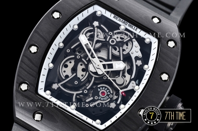 Richard Mille RM055 Bubba Watson FC/RU Skeleton White MY9015 Mod