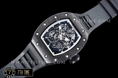 Richard Mille RM055 Bubba Watson FC/RU Skeleton White MY9015 Mod