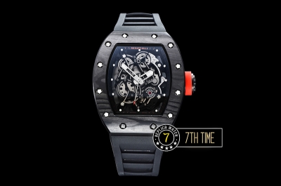 Richard Mille RM055 Bubba Watson FC/RU Skeleton Black MY9015 Mod