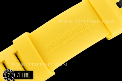 Richard Mille RM055 Bubba Watson FC/RU Skeleton Yellow MY9015 Mod