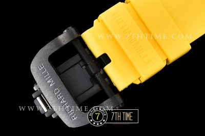 Richard Mille RM055 Bubba Watson FC/RU Skeleton Yellow MY9015 Mod