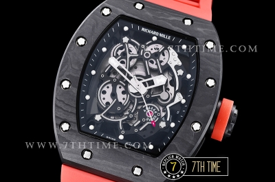 Richard Mille RM055 Bubba Watson FC/RU Skeleton Red MY9015 Mod