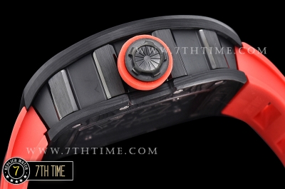 Richard Mille RM055 Bubba Watson FC/RU Skeleton Red MY9015 Mod