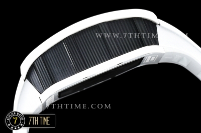 Richard Mille RM011 Carbon/Ceramic CER/RU White/Num A7750 Mod