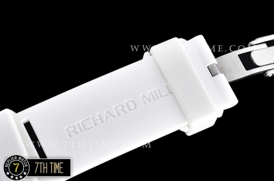 Richard Mille RM011 Carbon/Ceramic CER/RU White/Num A7750 Mod