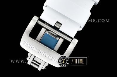 Richard Mille RM011 Carbon/Ceramic CER/RU White/Num A7750 Mod