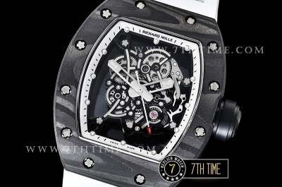 Richard Mille RM055 Bubba Watson FC/TI/RU Skeleton White MY8215 Mod