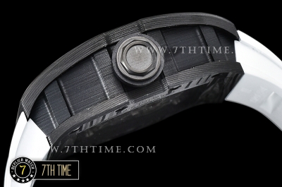 Richard Mille RM055 Bubba Watson FC/RU Skeleton White/Gold MY8215 Mod