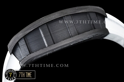 Richard Mille RM055 Bubba Watson FC/RU Skeleton White/Gold MY8215 Mod