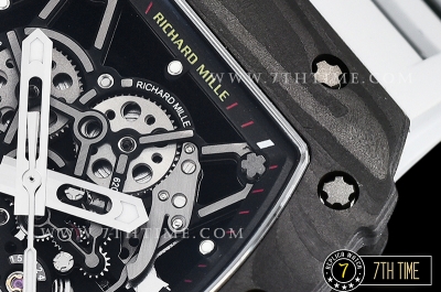 Richard Mille RM035-01 Rafael Nadal FC/RU Skeleton Black MY8215 Mod