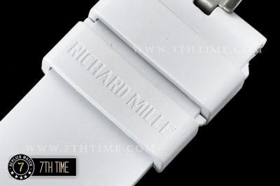 Richard Mille RM055 Bubba Watson CER/RU Skeleton White/Red MY8215 Mod